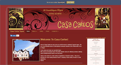Desktop Screenshot of casacarlostapas.com