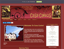 Tablet Screenshot of casacarlostapas.com